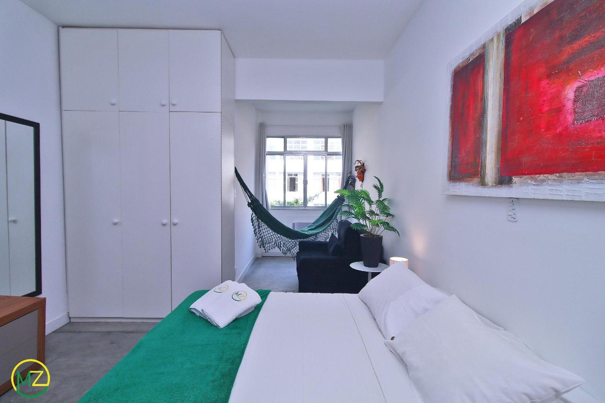 Apartamento Silencioso No Posto 6 Ao Lado Do Metro *